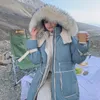 Trenchs de femmes manteaux Herstory Down coton rembourré veste femmes 2023 hiver coréen épaissi moyen et long genou longueur manteau