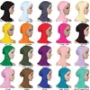 Ethnic Clothing Muslim Arab Women Solid Color Modal Hijab Inner Scarf Shawl Turban Islamic Lady Female Nun Sister Headwear Hat Headcover