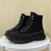 Stivali Autunno Uomo Casual Sneakers Tela Piattaforma Caviglia Taglio alto Basket Scarpe da ginnastica maschili Scarpe sportive traspiranti 39-44