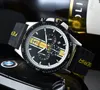 Ferrar Wrist Watches for Men 2023 Mens Watches Six needles All dials work Quartz Watch High Quality Top Luxury Brand Chronograph Clock Rubber Strap Fashion Gift one