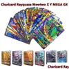 Kortspel 100 till 300 st ingen upprepning för spelkollektioner Toys Trading GX Mega Ex Battle Carte Toy English Language T1911 DH3FZ