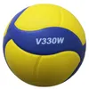 Balls Volleyball V330W No 5 훈련 소프트 대형 이벤트 여름 야외 해변 실내 업그레이드 231202