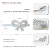 Klipy do włosów A French Styles Pearl Clip Barrette for Women Girl