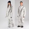 Ski-jassen Eendelig skipak Dames Snowboardjas Overalls Heren Jumpsuit Warme set Winddicht Waterdichte winterkleding