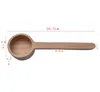 Cuillère à mesurer en hêtre, cuillère à café pour café moulu, cuillère à café en bois, mesure en bois pour grains de café moulus