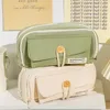 Cosmetic Bags Pencil Case Large Capacity Pouch Handheld Pen Bag Portable Gift Cute