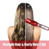 Stijltangen Stoom Flat Iron Stijltang Professionele krultang Keramisch haar rechttrekken Krultang Haarverzorging Styling Tool 231201