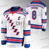 NY Artemi Panarin Rangers 2023-24 Troisième maillot Adam Fox Adam Edstrom Igor Shesterkin Chris Kreider Mika Zibanejad Kaapo Kakko Alexis Lafreniere Jacob Trouba Maillots