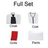 Costume de Cosplay Anime Bleach Aizen Sousuke, uniforme, Kimono blanc Arrancar, tenue complète, Costumes Coser Hueco Mundo