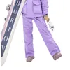 Ski BIB Pantalon Ski Femmes Épaissir Coupe-Vent Imperméable Hiver Neige En Plein Air Snowboard Chaud Respirant Salopette Grande Taille S5XL 231202