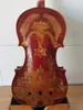 4/4 Storlek Violin Solid Famed Maple Back Spruce Top Hand Carved Trevligt ljud K3163