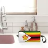 Sacs à cosmétiques, sac drapeau National du Zimbabwe, sac de maquillage pour femmes, voyage, organisateur de toilette résistant à l'eau, rangement