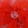 Decorative Flowers Red Wedding Bridal Car Decoration Kit Artificial Flower Ball Ribbon Bows Garland Wrap Romantic