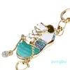Keychains Crystal Lover Couples Shoes Rhinestone For Bag Buckle Pendant Key Chains Christmas Gift