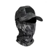 Bérets Mode Camouflage Cyclisme Pêche Écharpe Couvre-chef Masque Cagoule Moto Chasse CS Capuchon Chapeaux Chapeau Tactique