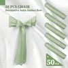 SASHES WHOLESALE 1050PCS SATIN CHAIN ​​BOW BOW BEAD RIBBON RIBBON FOR Party Event El Banquet Supplies Home Decorations 231202