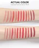 Lápis labial 6 pçs / set HANDAIYAN Lip Liner Sexy Rosa Vermelho Matte Batom Lip Crayon Lápis apontador Maquiagem de longa duração Cosméticos 231201