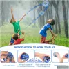 Magic Balls Flying Orb Hover Pro Toy Palla galleggiante controllata a mano con luce RGB 360° Spinning Spinner Mini Drone Cosmic Boomerang Dhkjc