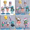 Animales de peluche rellenos 5 unids / set Seiya Figuras de acción Caballeros del Zodíaco Muñeca Janpaness Anime Dibujos animados Juguetes Niños Navidad Cumpleaños Gi Dh2Jb