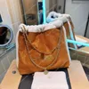 Womens Bags Arrivals Fall Body Winter Felt Real Trash Bag Shoulder Luxury Designers Cross Leather Men Handbags Crush Tote Chains Designer Handbag