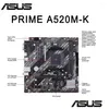 Placas Base Amd Prime A520M-K Socket Am4 Placa Base Ddr4 64Gb Pci-E 3.0 M.2 Placa Base De Escritorio Ryzen Cpu Overlocking 5000 Drop Delive Dhwip