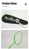 Racchette da badminton Marchio Dunrun - design senza racchetta con snodo 75 grammi racchetta da badminton ultraleggera 10U interamente in carbonio singola difesa professionale tipo 8U 231201