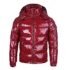 2023 New Man Jacket Down Parkas Coats 복어 재킷 폭격기 겨울 코트 후드 아웃복 따뜻한 다운 재킷 탑 윈드 브레이커 아시아 크기 M-5XL