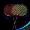 Badminton Rackets Ultralight 7U 67g Professional Full Carbon Badminton Racket N90III Strung Badminton Racquet 30 LBS with Grips and Bag 231201