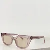 Novo design de moda óculos de sol olho de gato 1031 formato clássico armação de acetato simples e popular estilo versátil óculos de proteção UV400