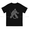 Men's T Shirts Ice Hockey TShirt For Men Goalie Word Art Humor Summer Sweatshirts Shirt Novelty Trendy Loose