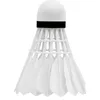 Badminton Shuttlecocks 12PCS Goose Feather Shuttlecock Badminton Outdoor Sport White Shuttlecocks For Training Play Game Flying Stability Durable Balls 231201