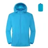 Men's Jackets Stylish Windbreaker Jacket Pockets Windproof Anti- Men Women Waterproof Sun Protection Coat