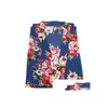 Pyjama's Kinderen Katoen Bloemen Kimono Badjas Badjas Bloem Kinderen Nachtjapon Voor Spa Feest Bruiloft Verjaardag Drop Delivery Baby, Kids Mate Dhn4V