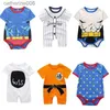 Ensembles de vêtements 2023 Coton bon marché Baber Baber Sober à manches courtes Baby Vêtements Summer Unisexe Clothes Baby Girl and Boy Jumps Contanes Fin Sectionl231202