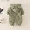 Ensembles de vêtements de bébé 0 à 12 mois de combinaison de combinaison pour nourrissons à capuche épaisse à manches longues à manches thermiques thermiques codes de 5 jours