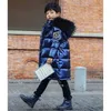 Manteau en duvet 5-14 ans adolescent vestes d'hiver pour garçons filles manteau épaissir chaud enfants Parkas mode à capuche imperméable vêtements d'extérieur enfant vêtements 231202