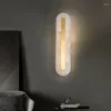 Lampada da parete in vetro stile moderno arredamento Luminaria led wireless intelligente letto luce esterna stili antichi