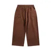 Herrbyxor cityboy pant män streetwear mode lösa casual bred ben baggy jogger sweatpant kvinnor japan koreanska lastbyxor