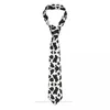 Bow Ties Cow Animal Print Amimal Classic Men's Printed Polyester 8cm Width Necktie Cosplay Party Accessory