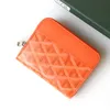 ジッパーウォレットデザイナーウォレット男性女性クレジットカードホルダー最高品質の財布オリジナルシオン財布クラッチハンドバッグ9色