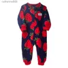 Zestawy odzieży 2t Toddler Baby Ubrania Romper Dzieci polarowe odzież na zewnątrz zimowy ciepły kombinezon zamek błyskawiczny jednoczęściowy kombinezon piżamasl231202