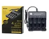 Chargeur USB multifonction 18650, QUAD Slot, batterie Liion, pour batteries au Lithium rechargeables 37V, 5232630