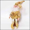 Christmas Decorations Abxmas Elf Doll Toy Pendant Ornaments Decor Hanging Standing Decoration Navidad Year Gifts 220120 Drop Deliver Ot1Xi