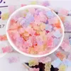 30pcs Gummy Bear Beads Components Cabochon Simulation Sugar Jelly Bears Cub Charms Flatback Glitter Resin Crafts For DIY Jewelry M353N