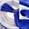 Table Napkin 12Pcs Christmas Satin Wedding Napkins Handkerchief Romantic Banquet Square Dinner Party Decor