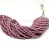 Perline grezze non tagliate con diamante rosa naturale, senza conflitti, da 4,5 mm, perlina grezza all'ingrosso