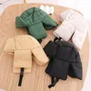 Baretten Dikke Winter Kinderhoed Met Oorkleppen Effen Kleur Zachte Warme Bomber Hoeden Voor Jongens Meisjes Pp Katoen Vulling Outdoor Russische Cap