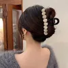 Hair Accessories Large Grab Clip Love Geometric Shape Korean Style Headwear Plastic Claw Heart Female