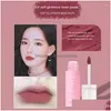 Lip Gloss Lip Gloss Cartoon Cute Matte 4-Piece Set Glaze And Does Not Stick To Cups Beauty Products Health Makeup No Tightness Drop De Dhd5H