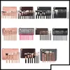 Makeup Brushes Epack Brush Set 15st High Quality Synthetic Hair Black Make Up Tools Kit Professional Borstes. Drop Delivery Health DHSFR